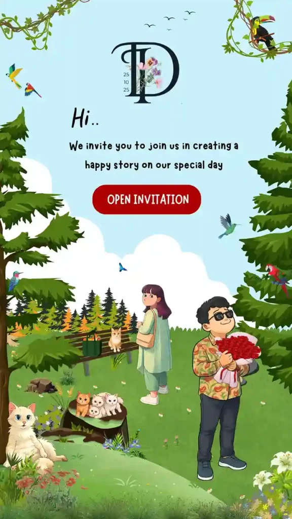 Salinan dari Hi… We invite you to join us in creating a happy story on our special day 1