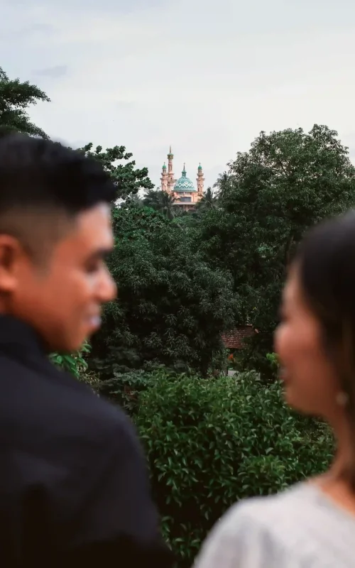 wedding of samsul & Hilmia